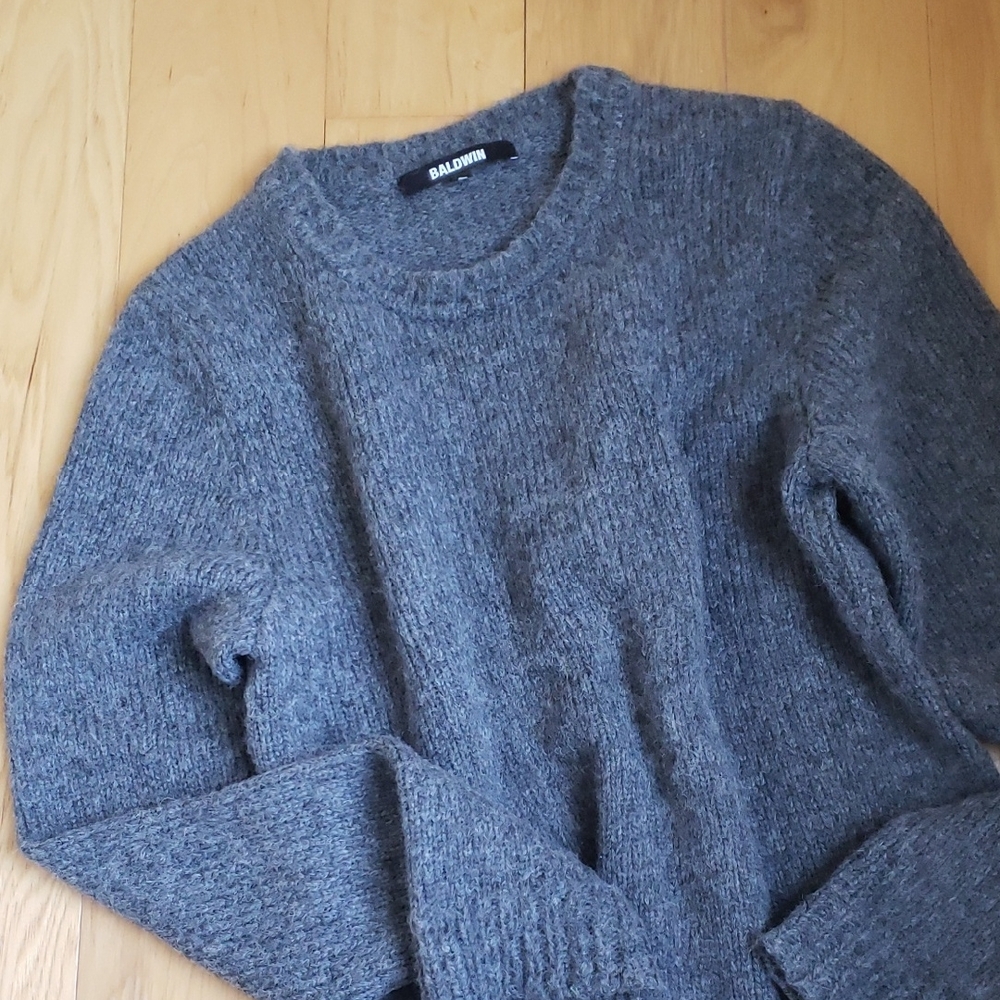 Baldwin Baby Alpaca Crewneck Sweater